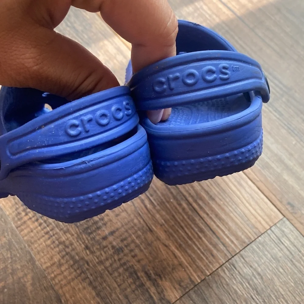 Bundle Nike and Crocs Kids' Blue Clogs and White Sneakers